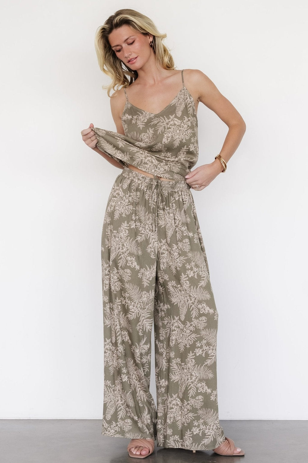Kania Set | Olive Print
