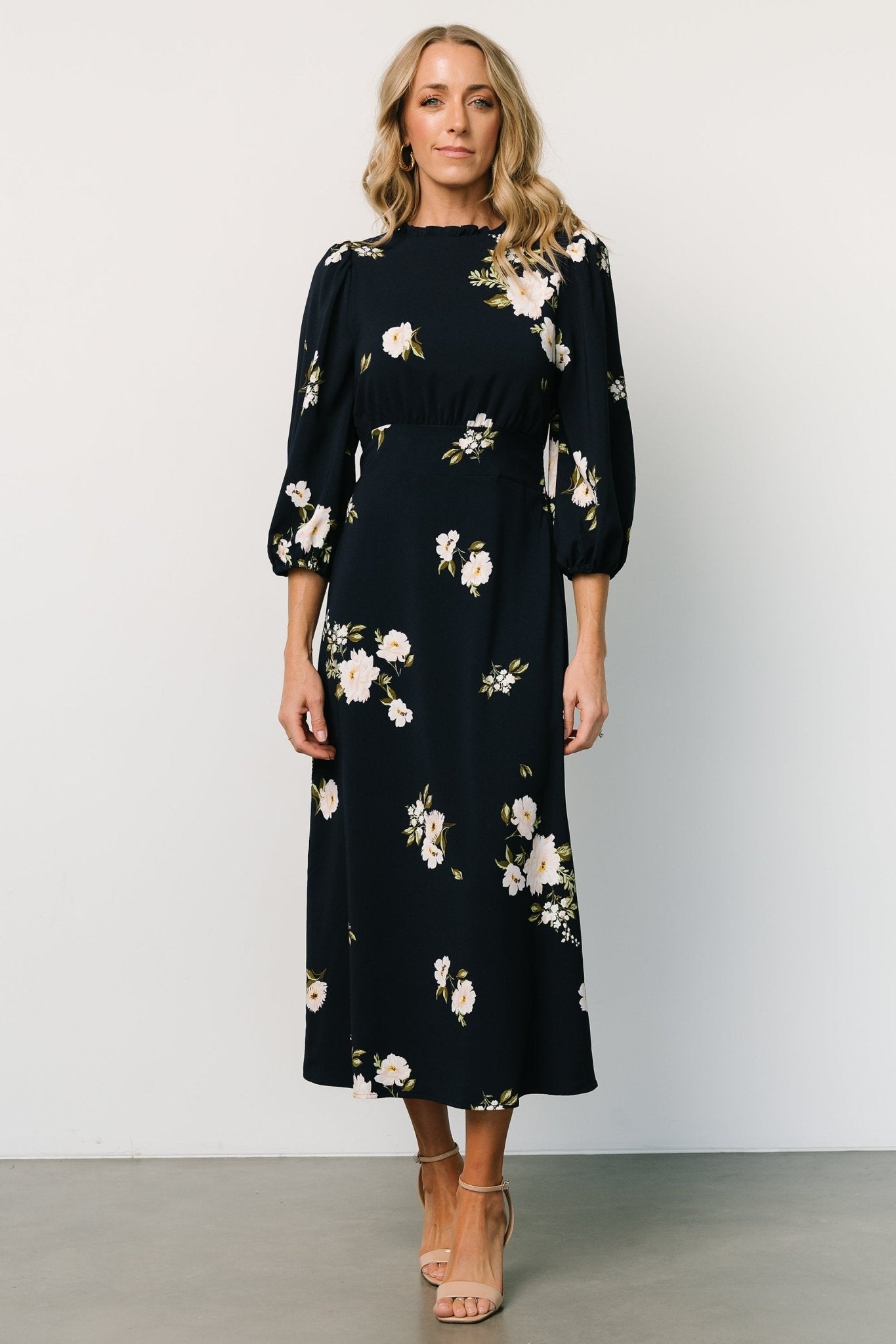 Karalie Maxi Dress | Navy Floral
