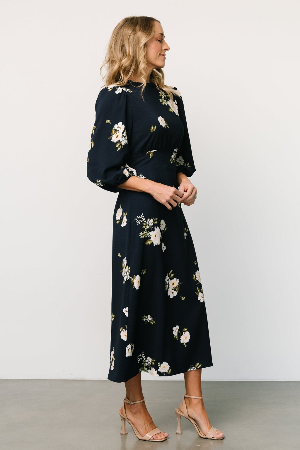 Karalie Maxi Dress | Navy Floral