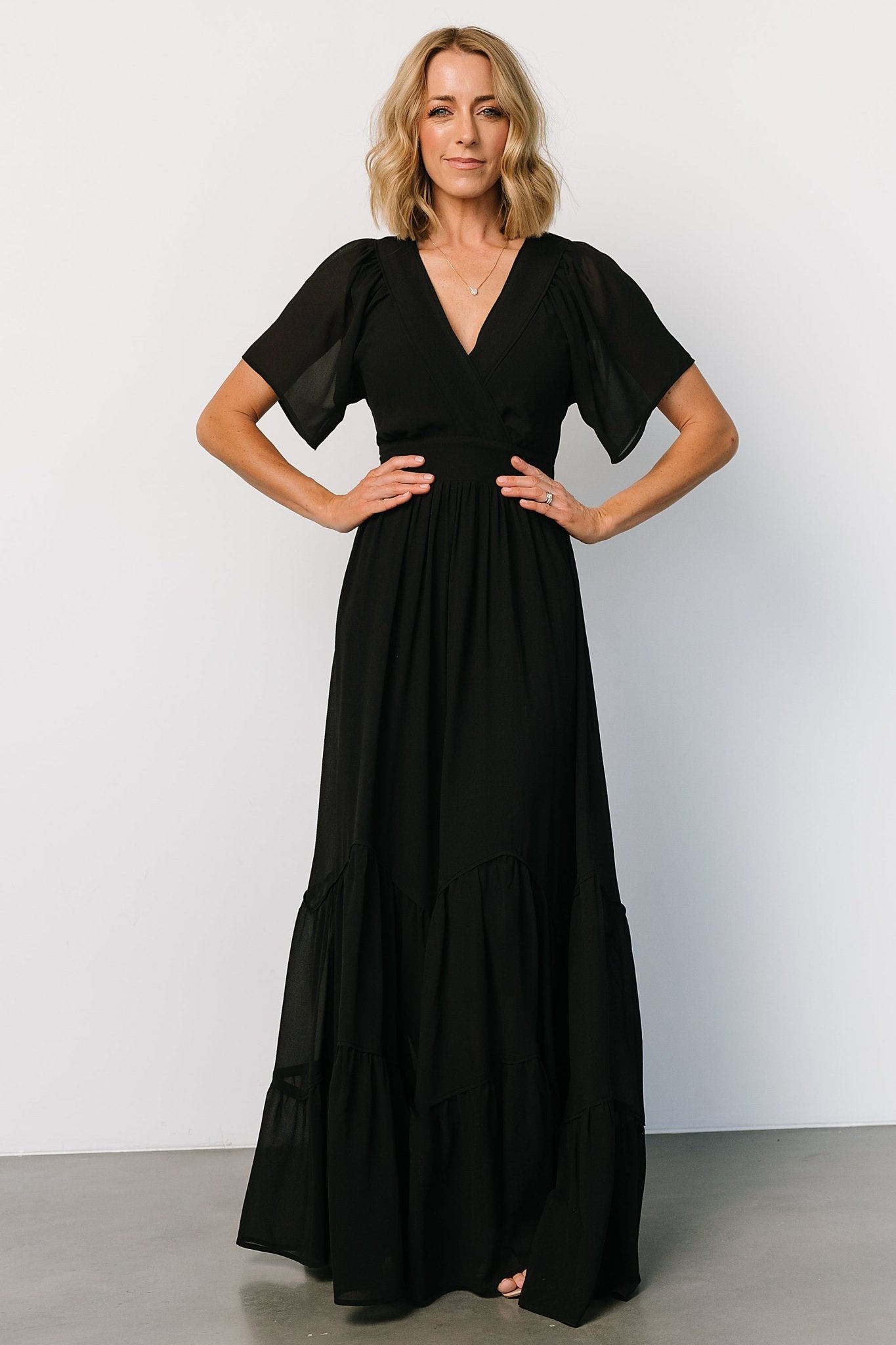 Katherine Maxi Dress | Black