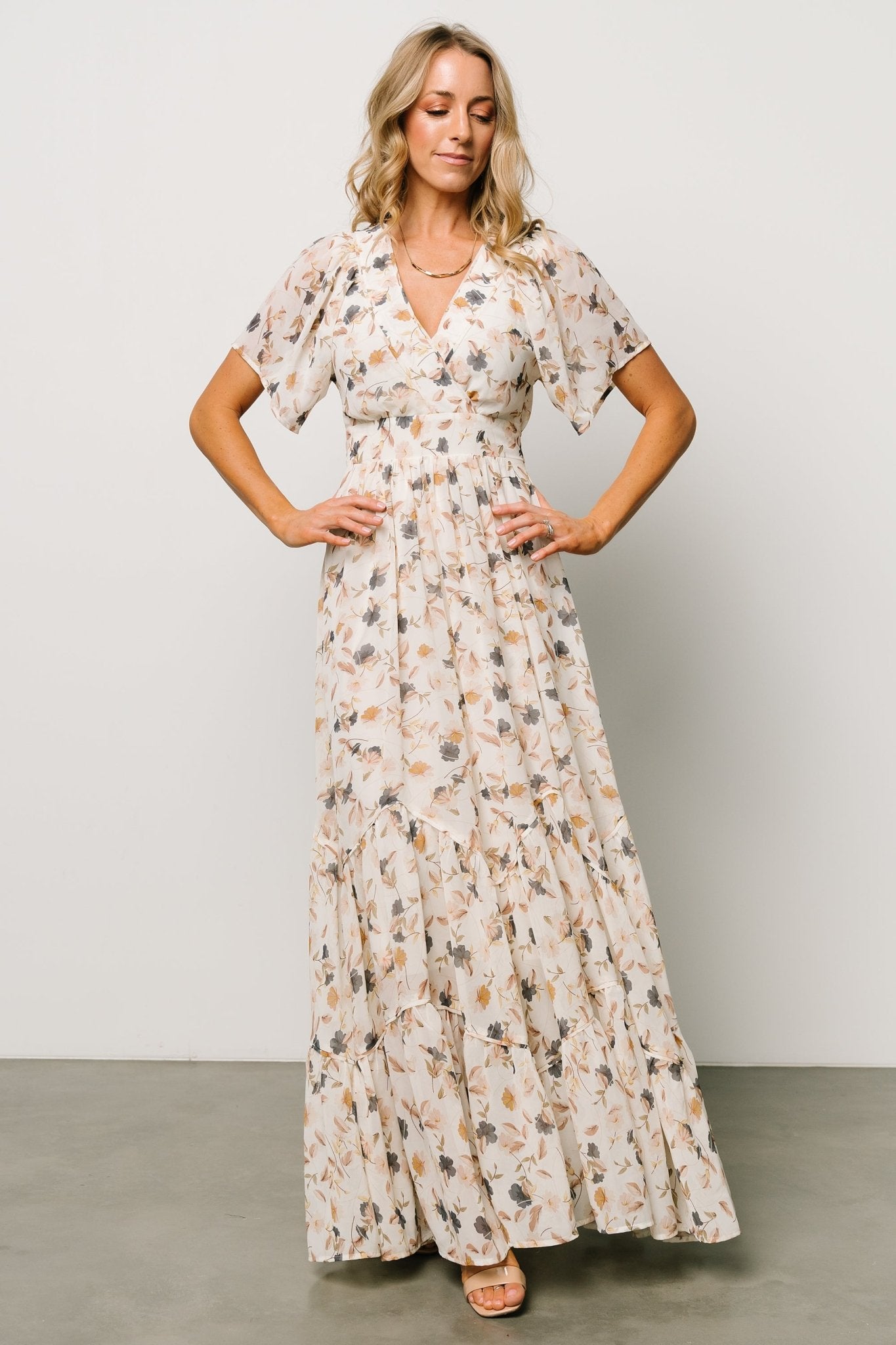 Katherine Maxi Dress | Multi Floral