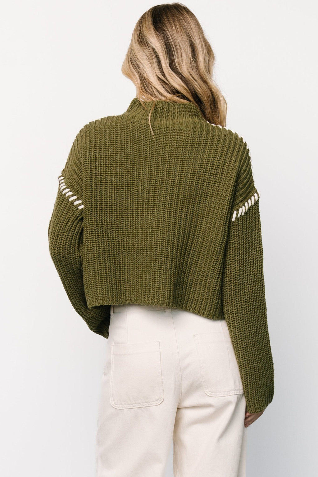Madden Knit Sweater | Olive