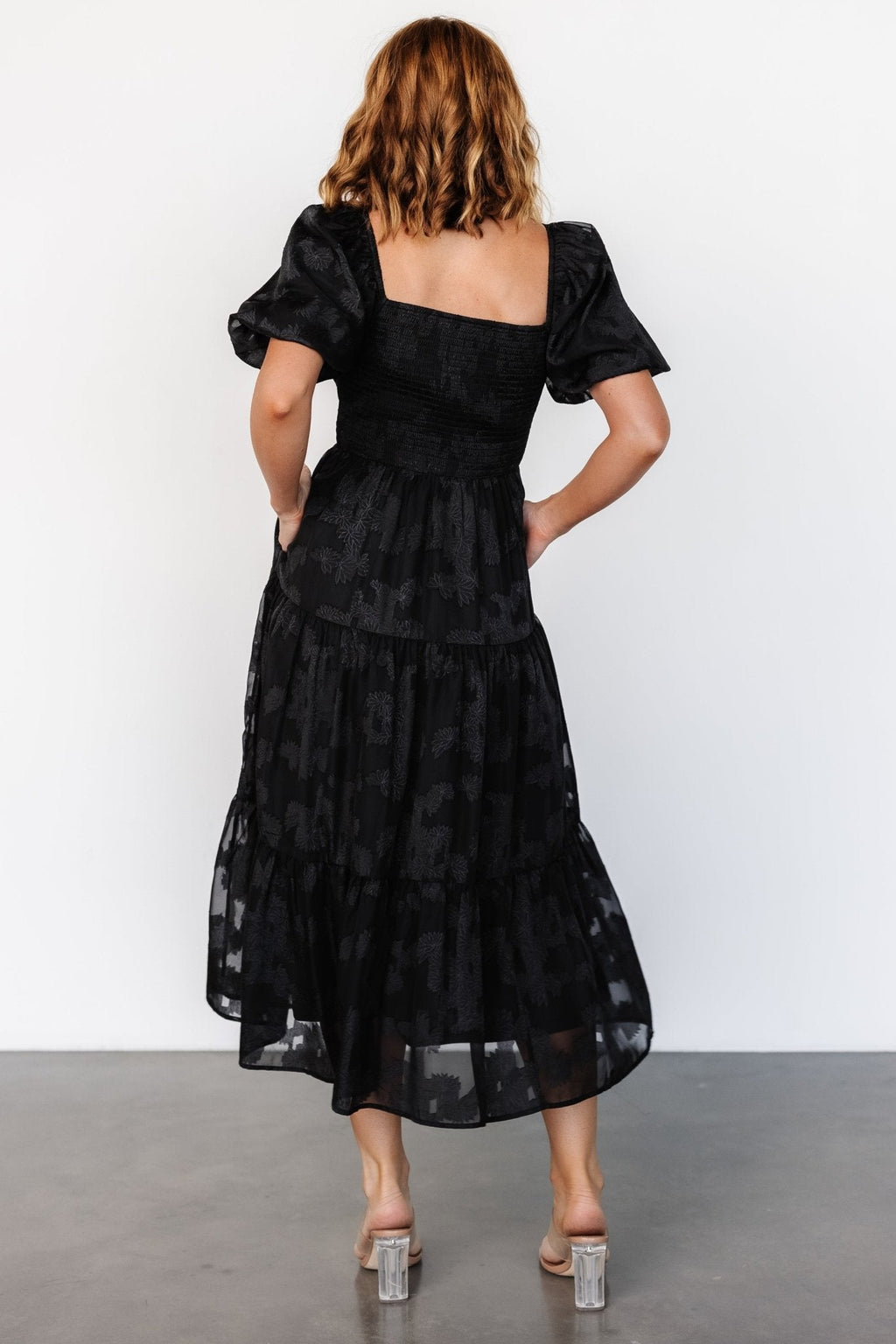 Mae Midi Dress | Black