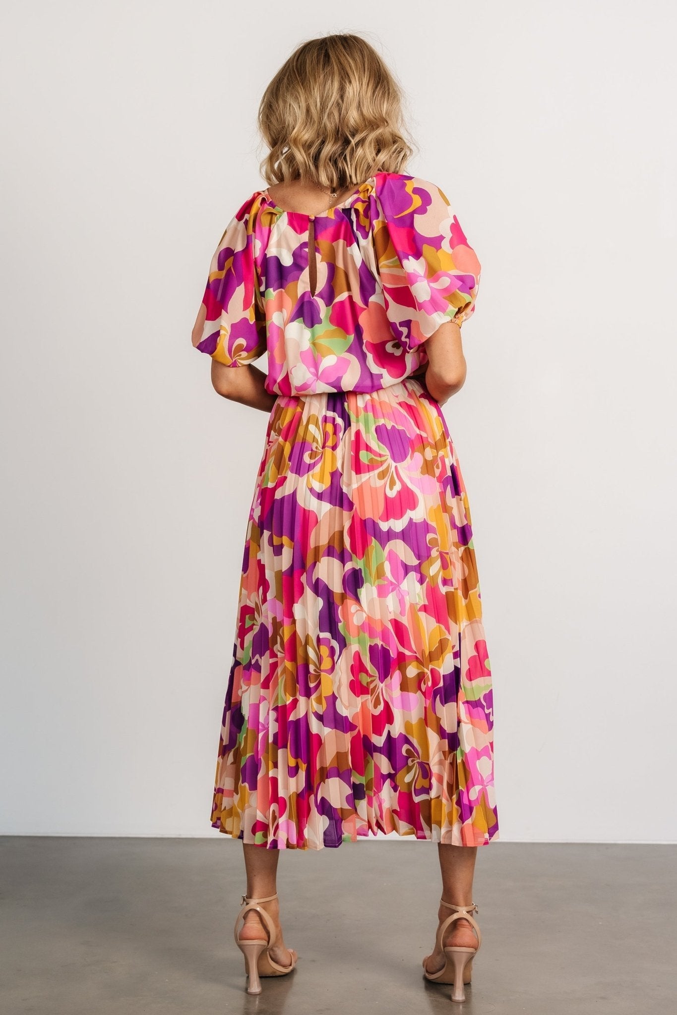 Maven Midi Dress | Multi Print