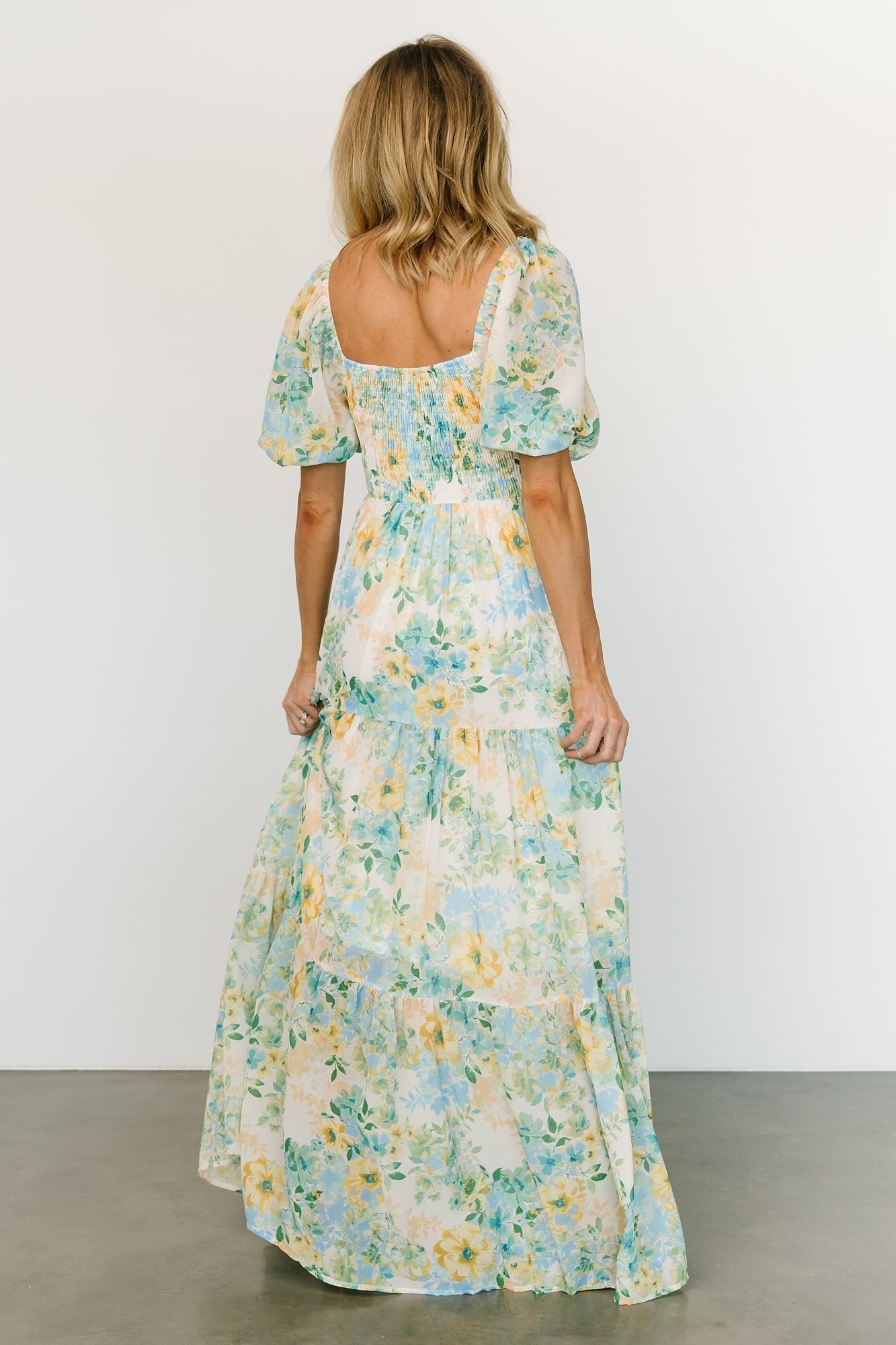 Maya Maxi Dress | Garden Multi