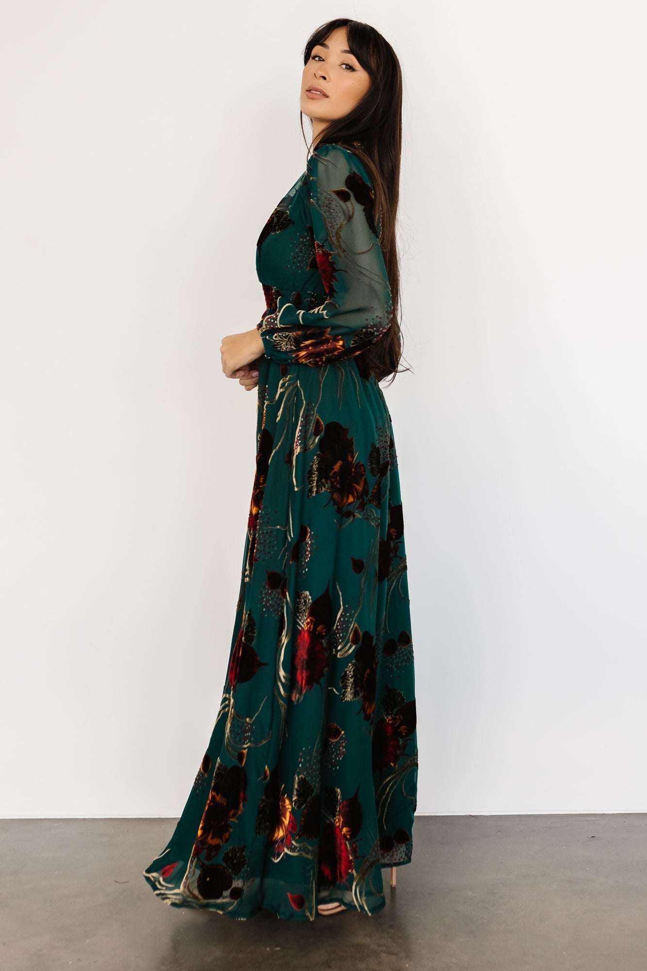 Mikla Maxi Dress | Jade Multi