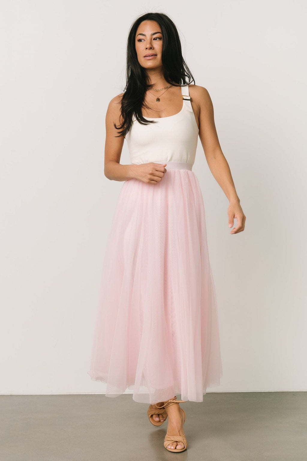 Mila Tulle Skirt | Rosy Pink