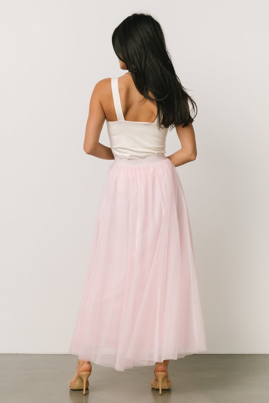 Mila Tulle Skirt | Rosy Pink