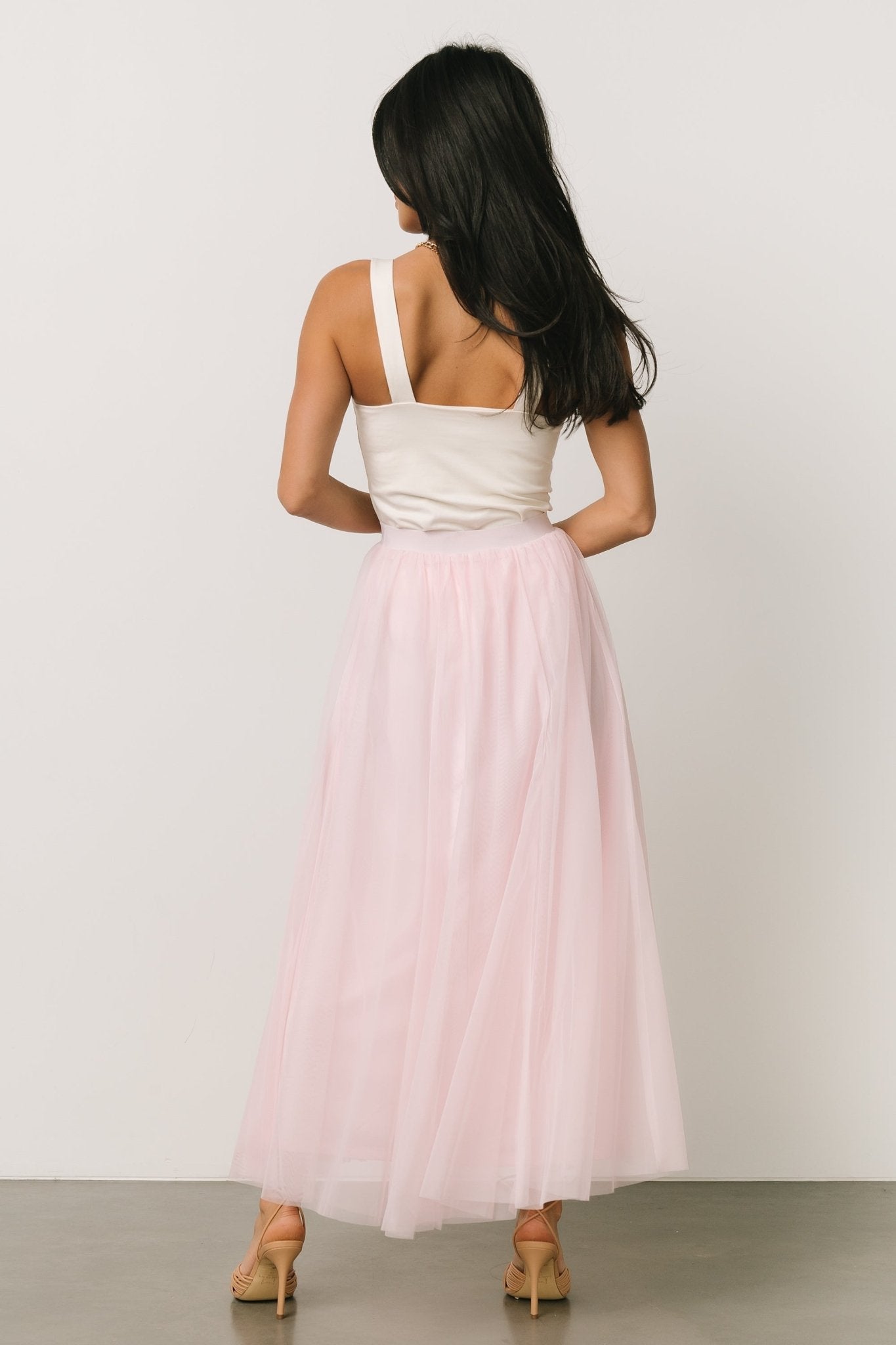 Mila Tulle Skirt | Rosy Pink