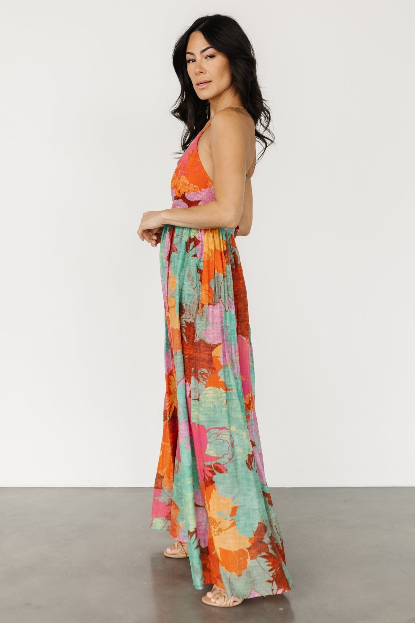 Miramar Maxi Dress | Multi Print