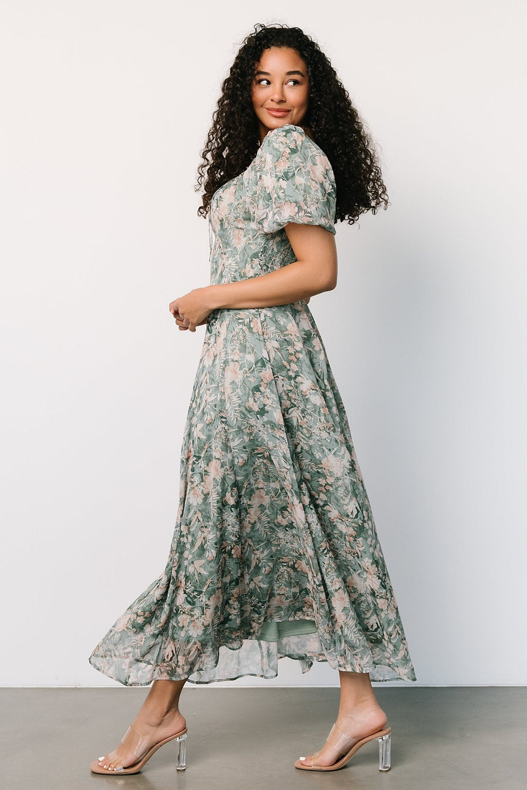 Raelynn Maxi Dress | Sage Floral