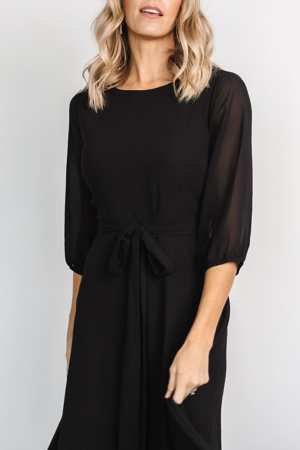 Rebecca Maxi Dress | Black