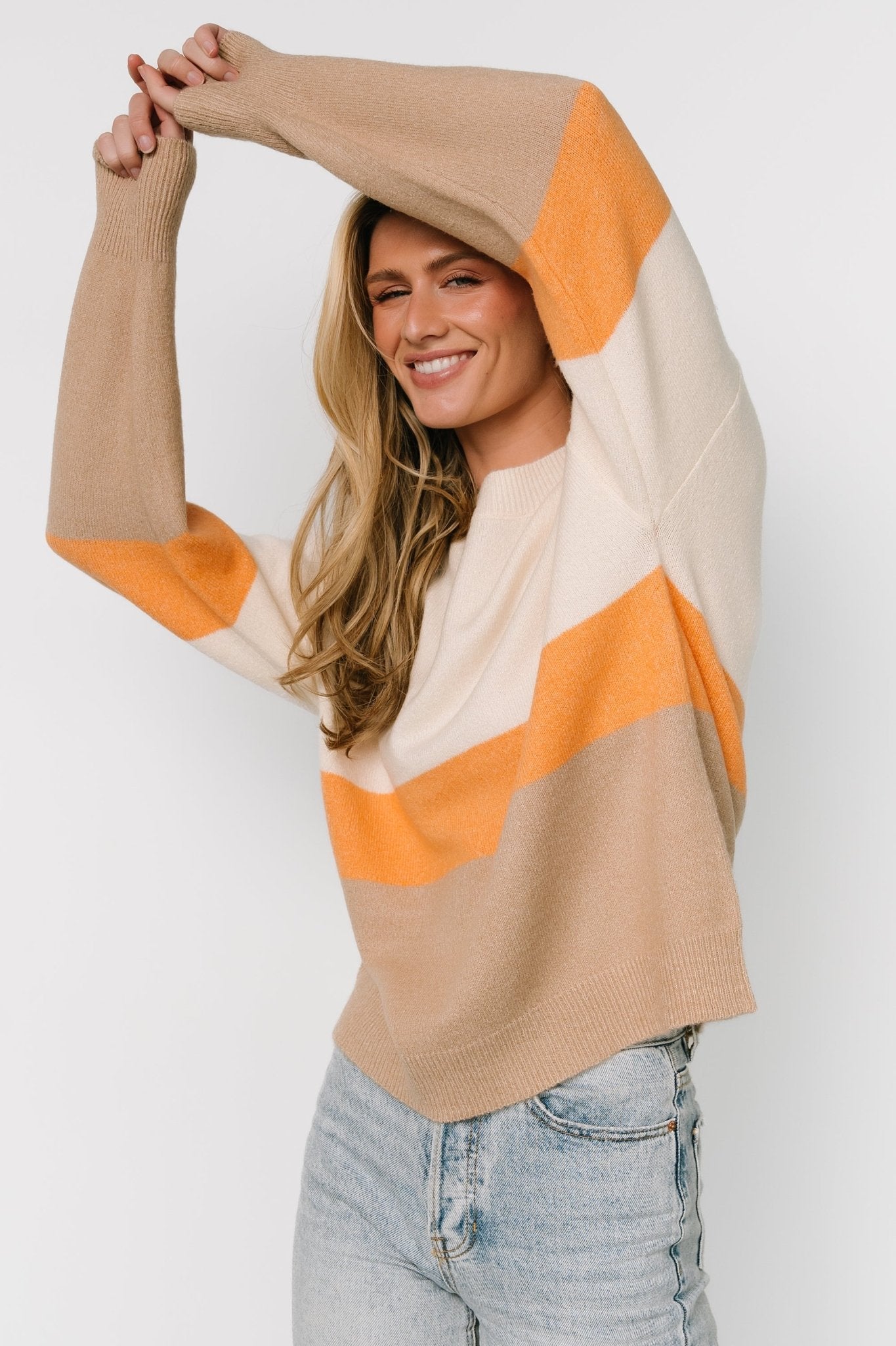 Rooney Sweater | Cream + Oatmeal