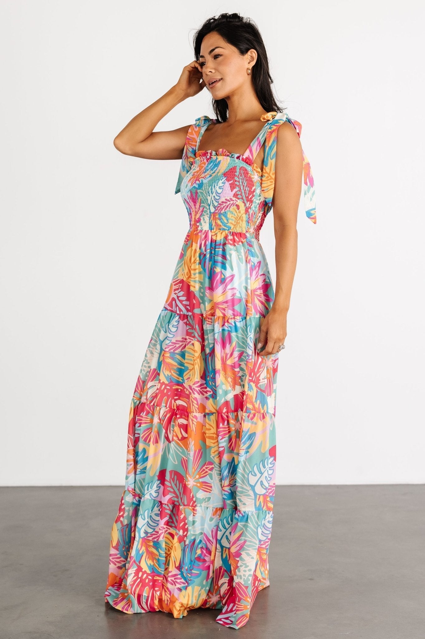 Santana Maxi Dress | Multi Print