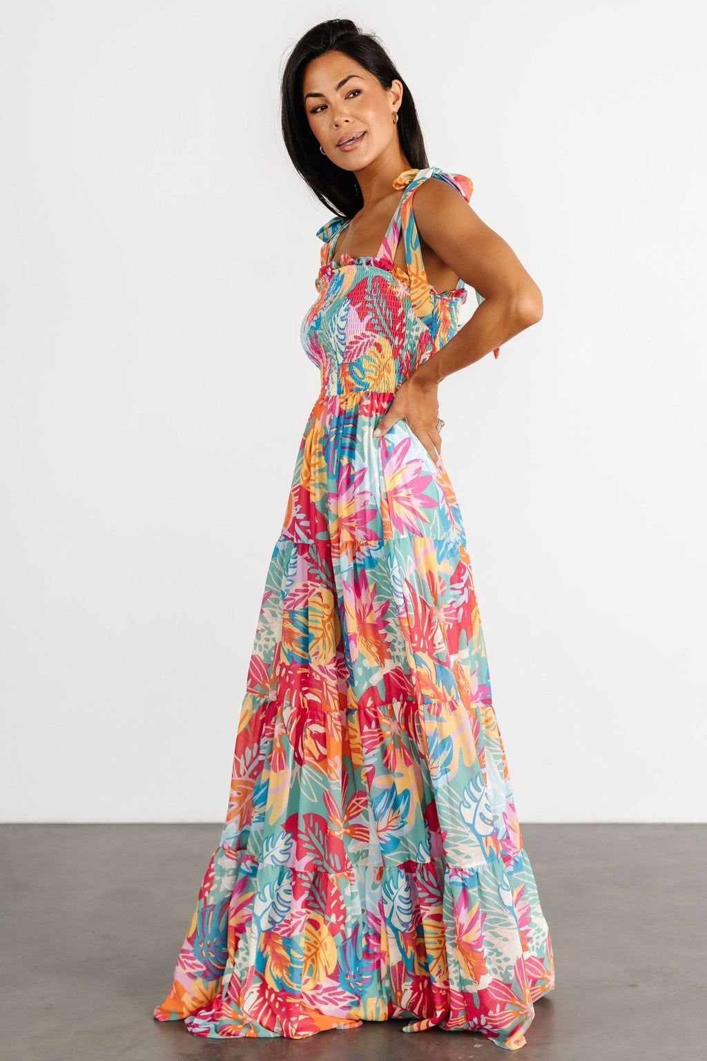 Santana Maxi Dress | Multi Print