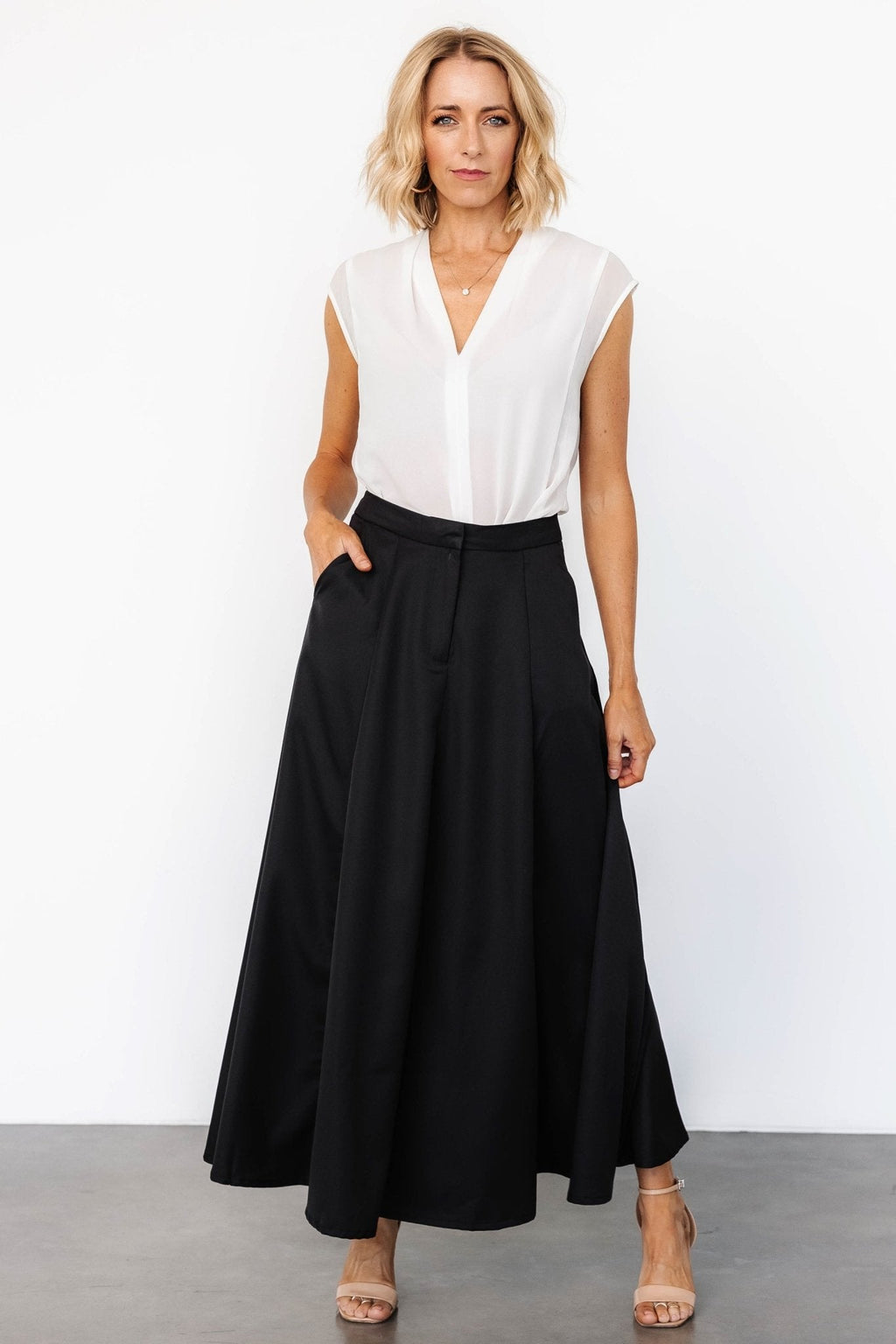Shaylyn Maxi Skirt | Black