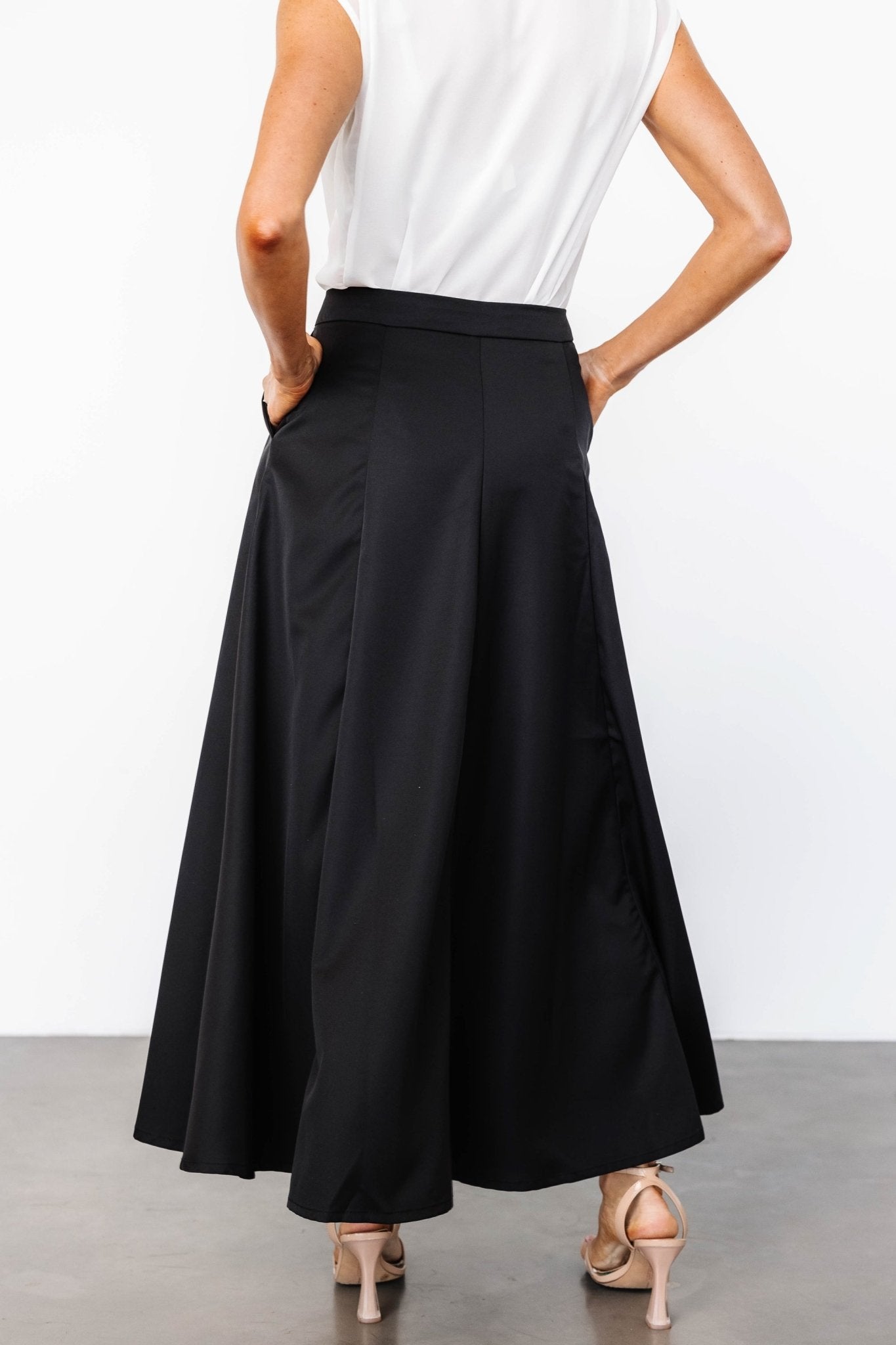 Shaylyn Maxi Skirt | Black
