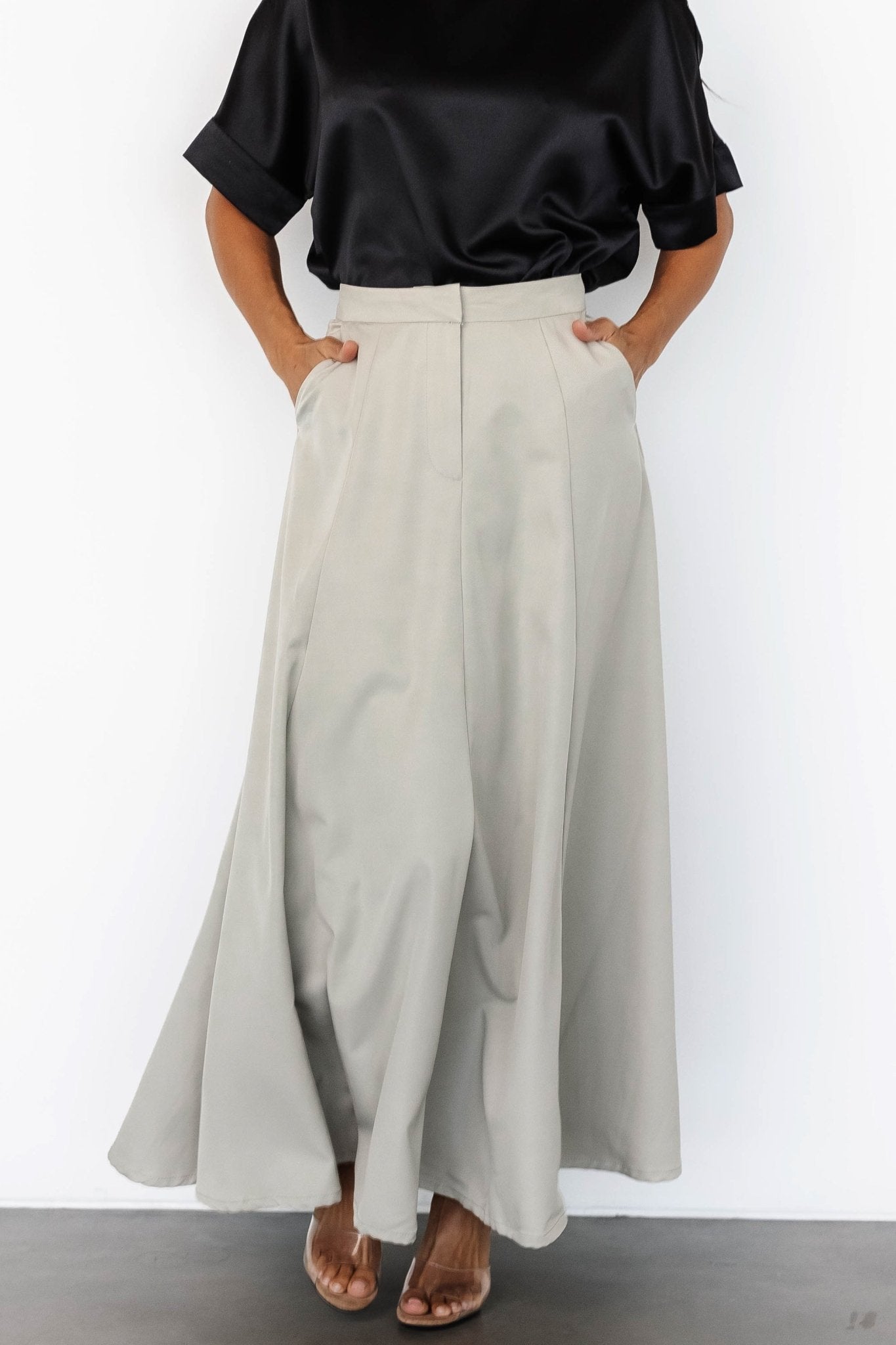 Shaylyn Maxi Skirt | Natural