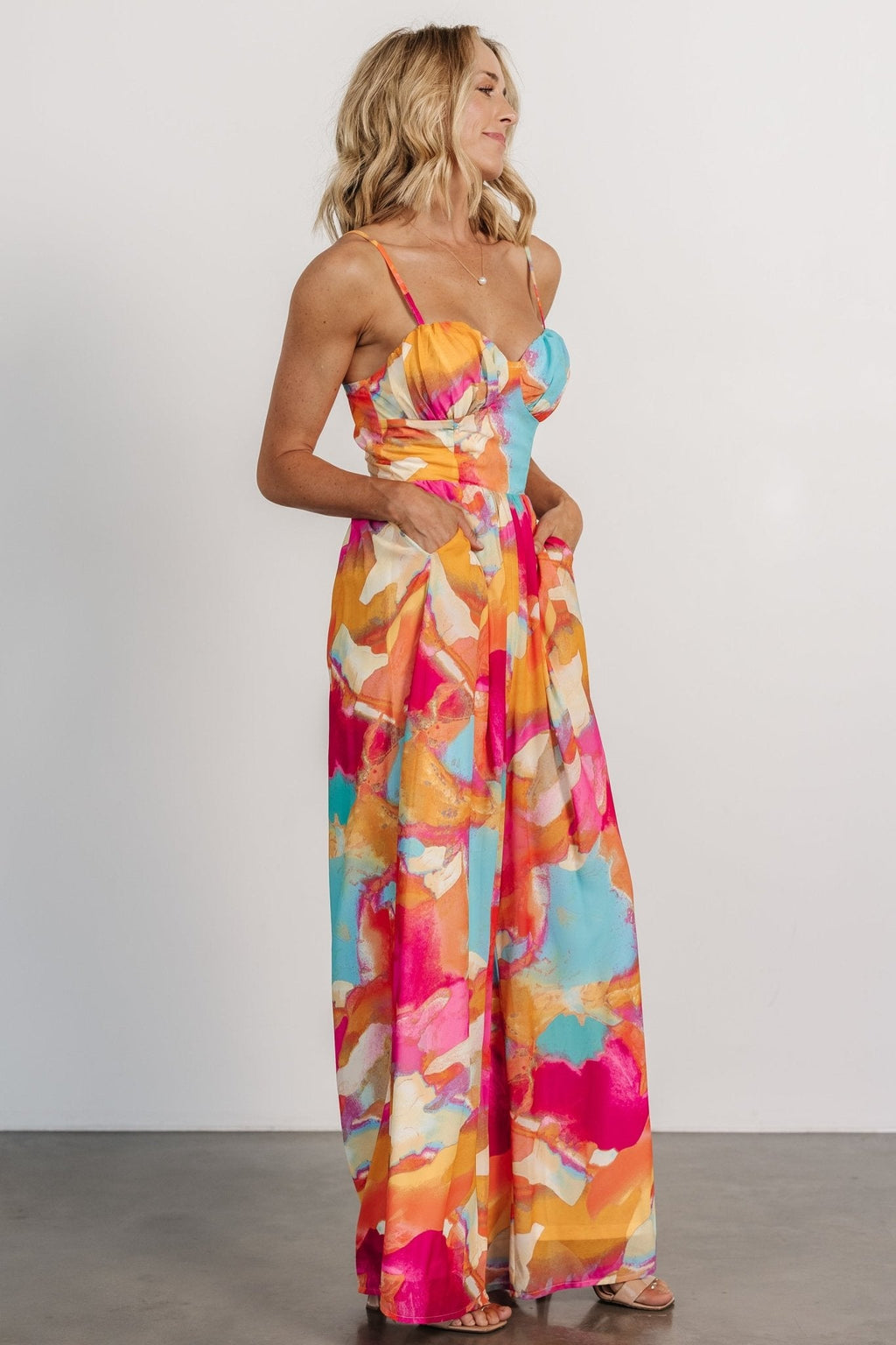 Shea Jumpsuit | Multi Print