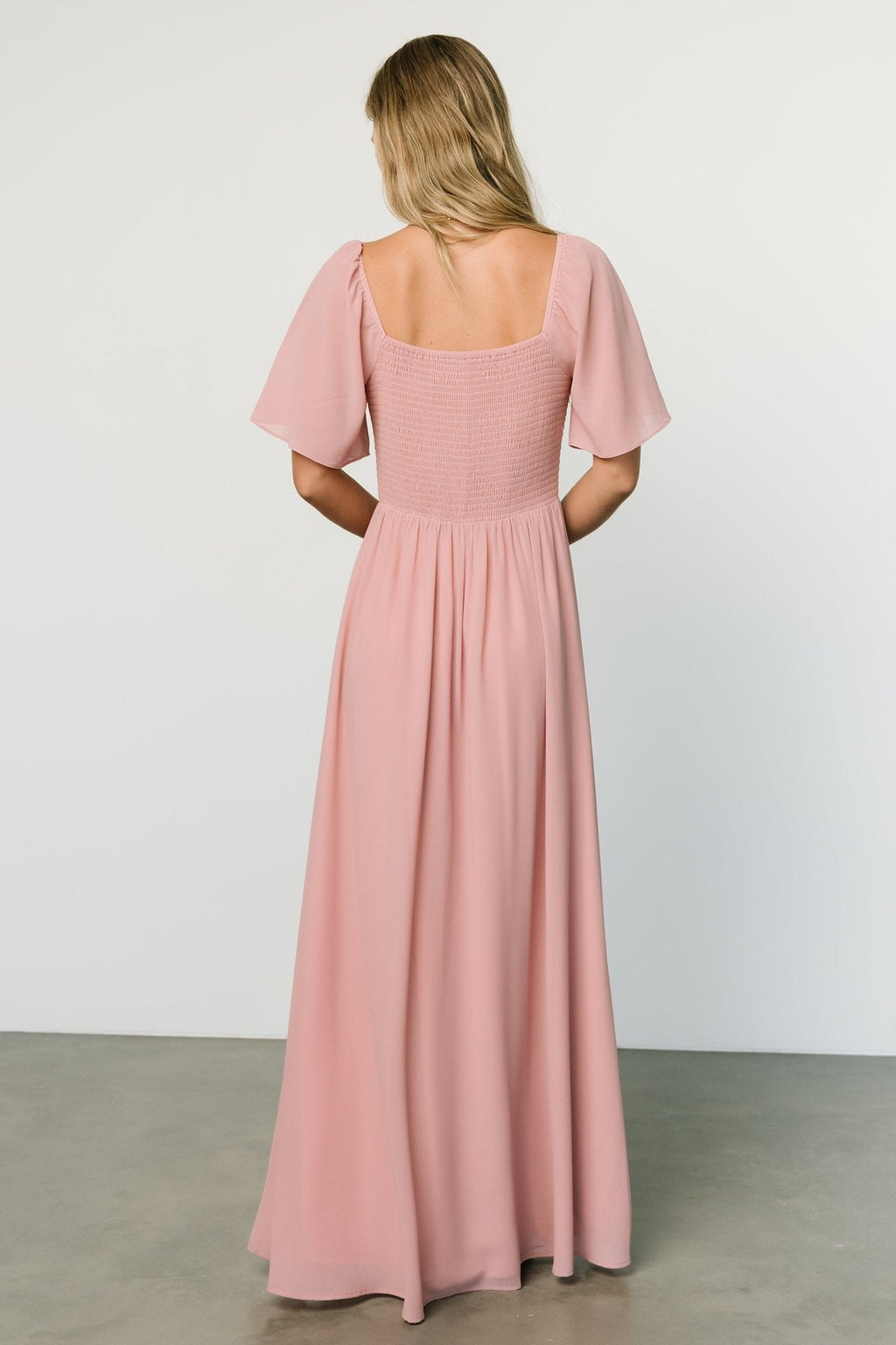 Sierra Sweetheart Maxi Dress | Blush