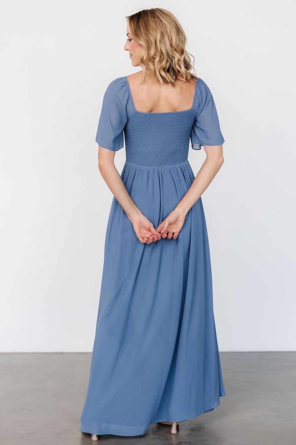 Sierra Sweetheart Maxi Dress | Whisper Blue