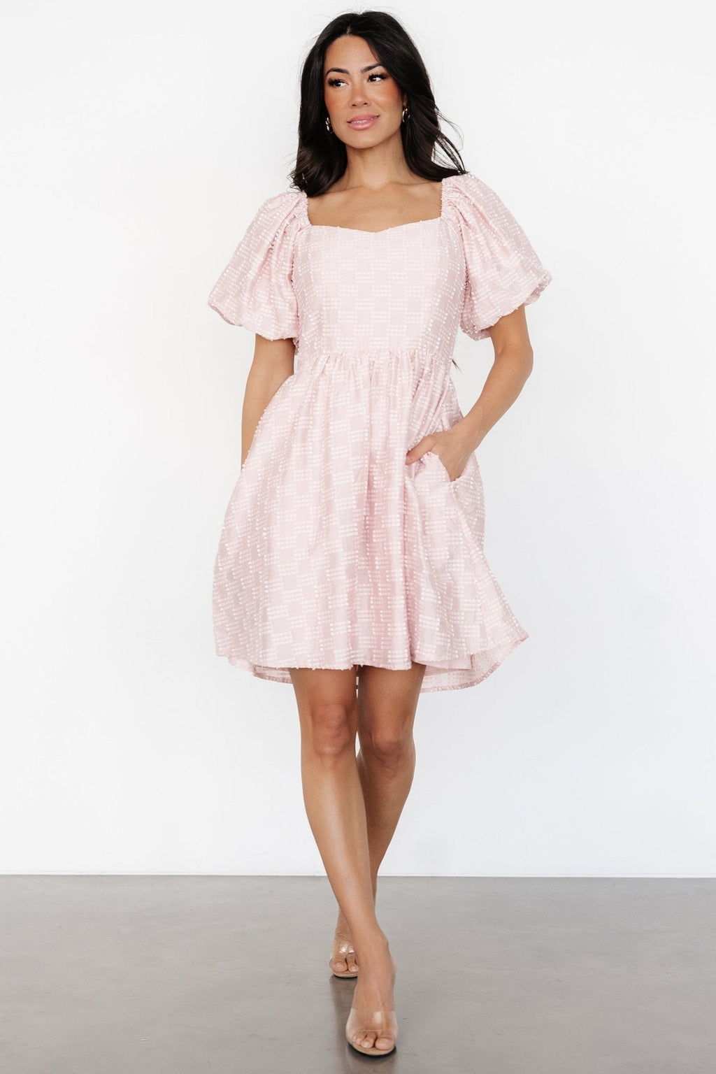 Sommer Short Dress | Blush