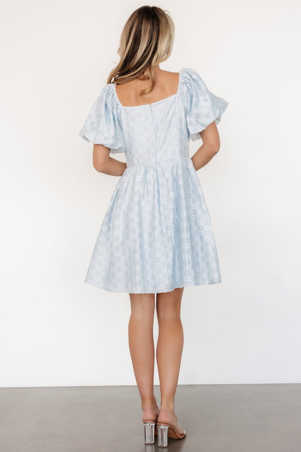 Sommer Short Dress | Light Blue