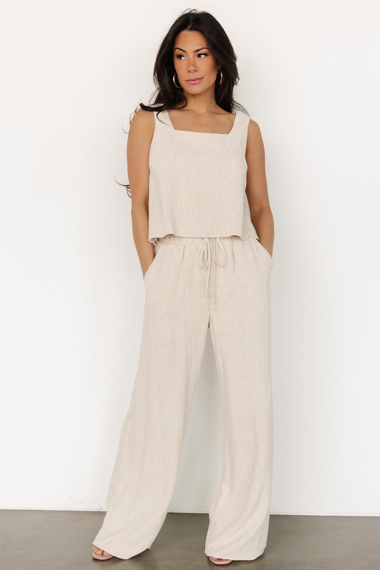 Sparrow Tank + Pants Set | Natural