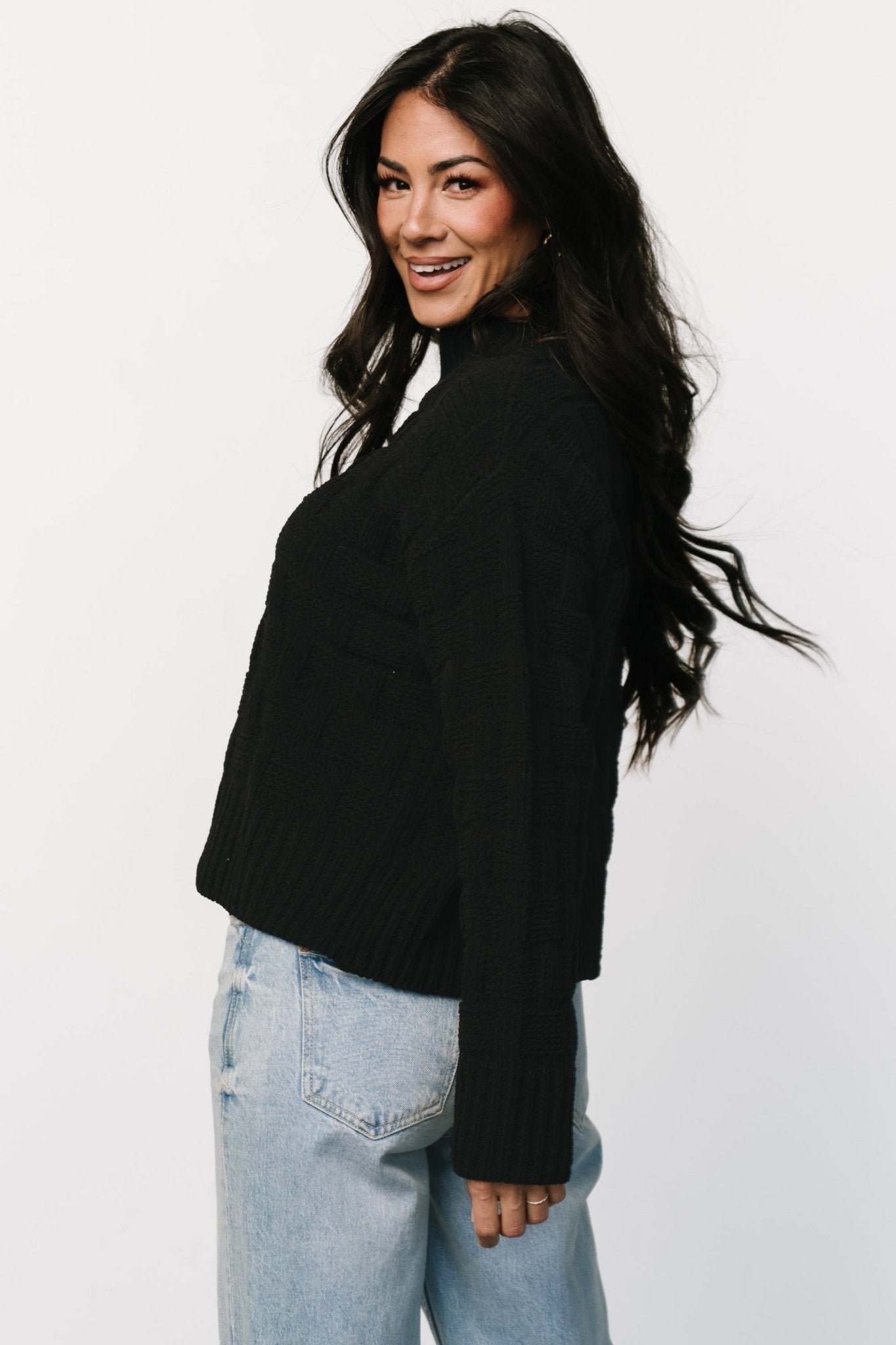 Stetson Knit Sweater | Black