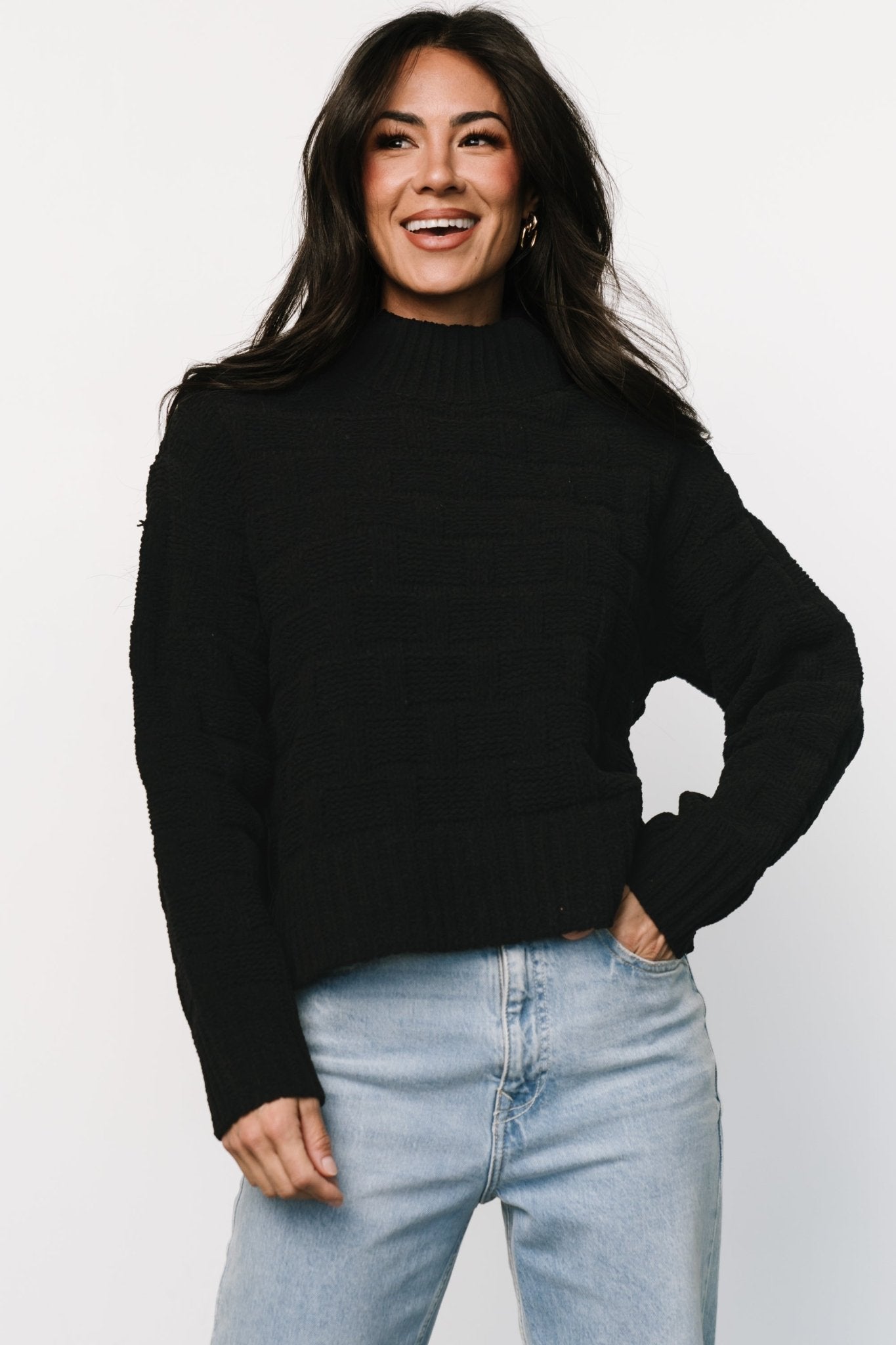 Stetson Knit Sweater | Black