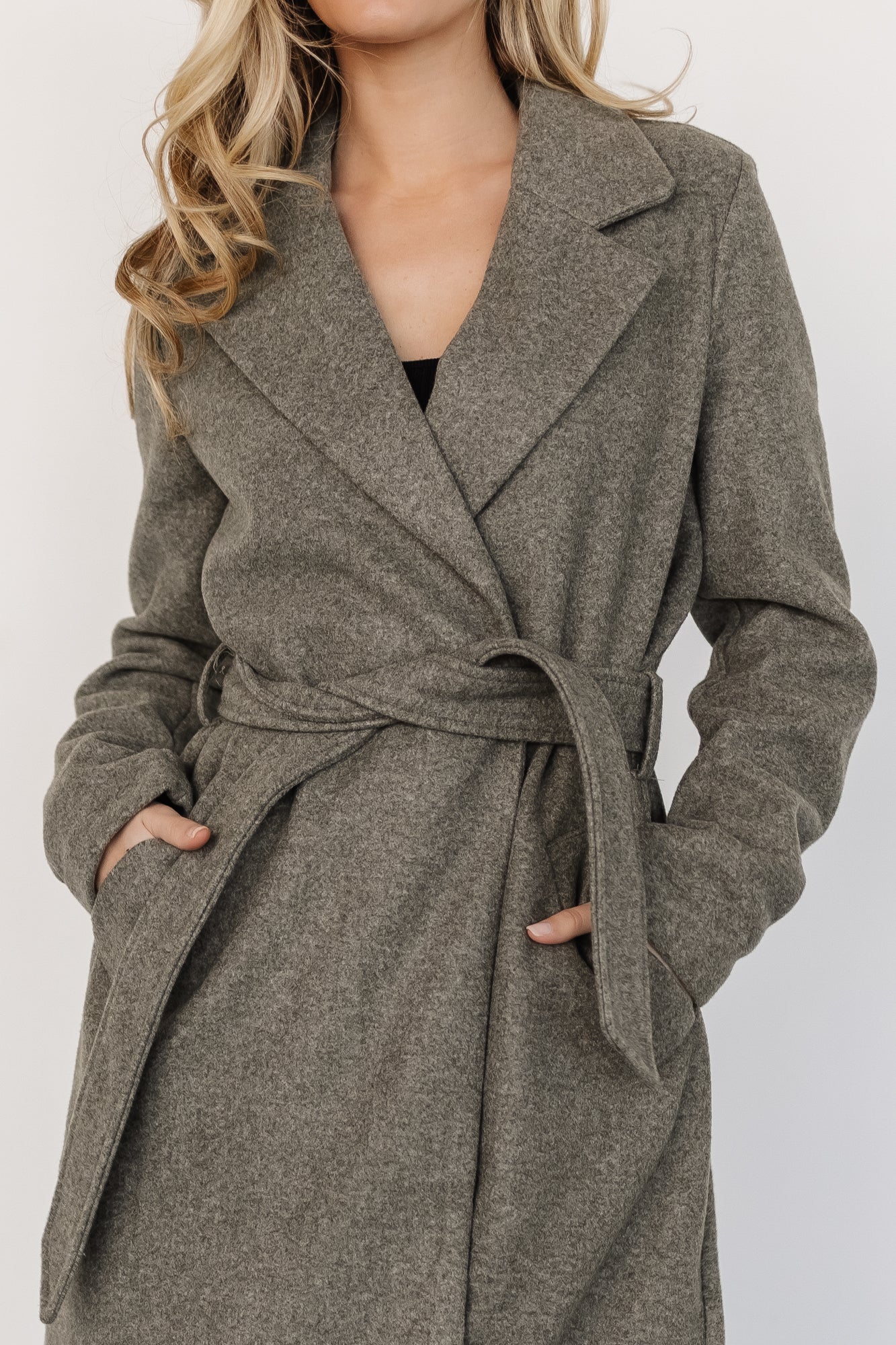 Valdez Long Coat | Olive