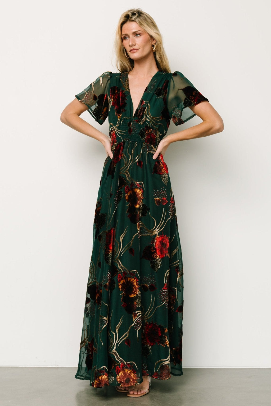 Valen Maxi Dress | Jade Multi