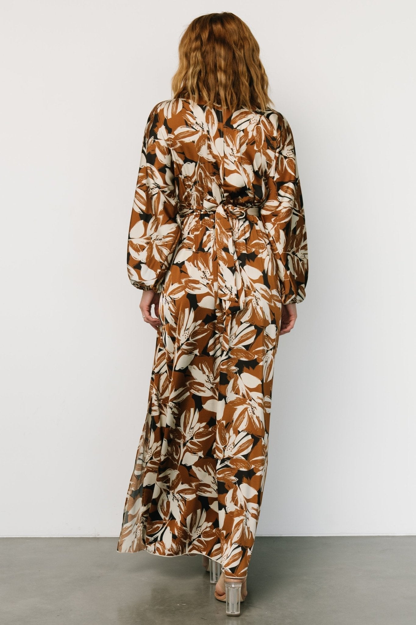 Yolanthe Maxi Dress | Copper Multi