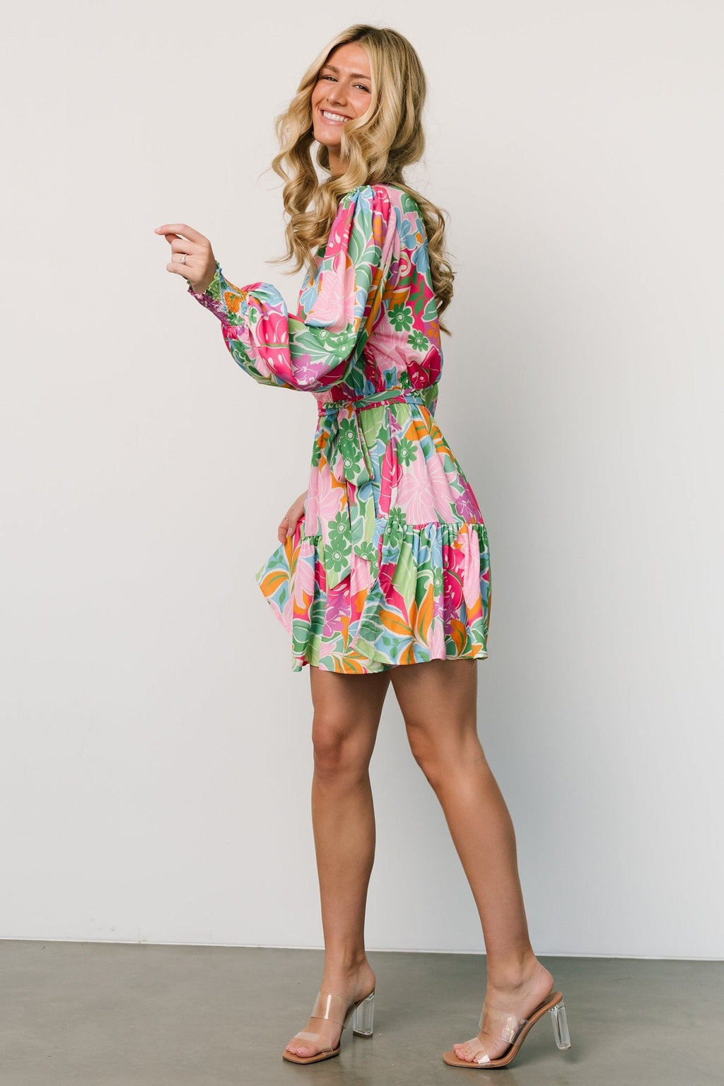 Zaniah Short Dress | Multi