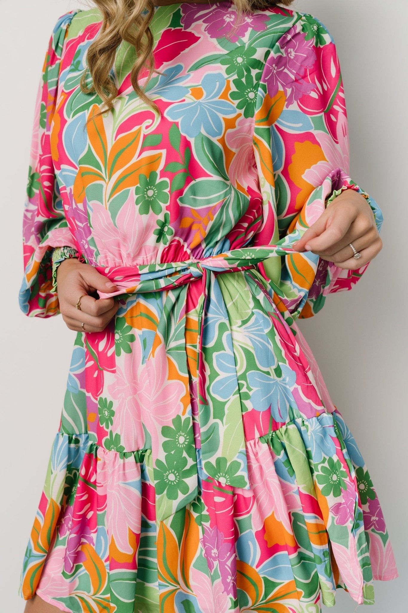 Zaniah Short Dress | Multi